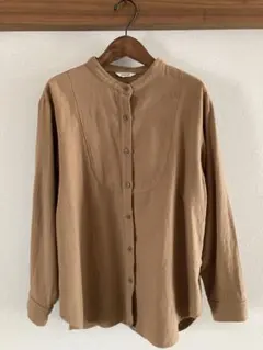 studioCLIP/スタジオクリップ　ブラウン  シャツ