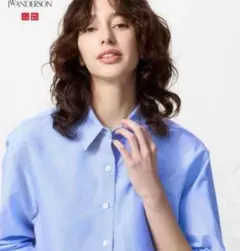 ユニクロ　JW ANDERSON オックスフォードクロップドシャツ