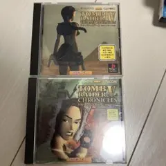 トゥームレイダー　TOMB RAIDER IV & V ソフトセット