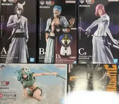 BLEACH 一番くじ　ABCD賞　ウルキオラ　グリムジョー　ザエルアポロ