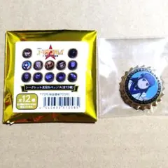 ゴールデンカムイ王冠缶バッジ★アシリパ