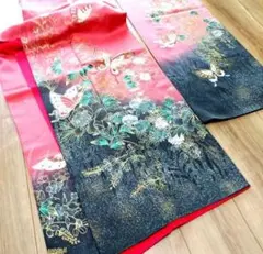 豊潤な逸品&レア&極美品【正絹 和装小物 着物 振袖 留袖 和 訪問着 黒留袖】のサムネイル
