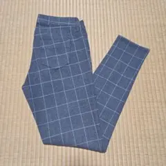 UNTITLED　グレー チェック柄 カジュアルパンツ　 Mサイズ