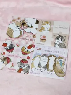 ファミリーマート限定 mofusand モフサンドわっふれ～む シール4枚セット