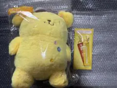 サンリオキャラクターズ 当たりくじ ぬいぐるみ+ペアキーホルダー ポムポムプリン