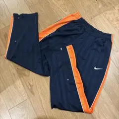 Nike ストライプジャージ XL ネイビー/オレンジ