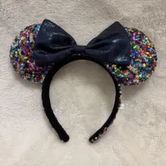 東京ディズニーリゾート ミニーマウス スパンコール カチューシャ