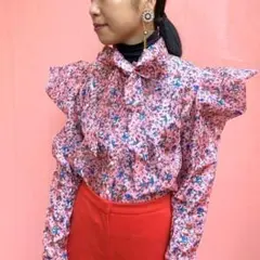 Sister Jane リバティブラウス　Floral Bow Shirtのサムネイル