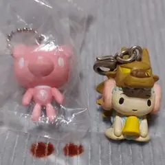 15%OFF★ポドリーストラップ&つるしグマボールチェーンキーホルダー(ピンク)