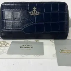 新品同様‼️ ヴィヴィアンウエストウッド　財布　長財布　オーブ　ラウンドファスナー