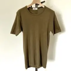 へルムートラング カットソー M 本人期 半袖Tシャツ カーキのサムネイル