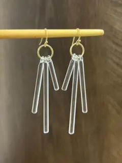 ハリオ　ガラスピアス　カナデのサムネイル