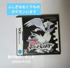 ポケットモンスター ブラック Nintendo DS ソフト