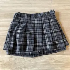 ラブトキシック　チェック柄プリーツスカート風パンツ 150cm