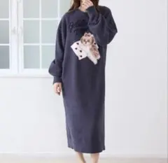 ジェラートピケ シーズ―ジャガードワンピース