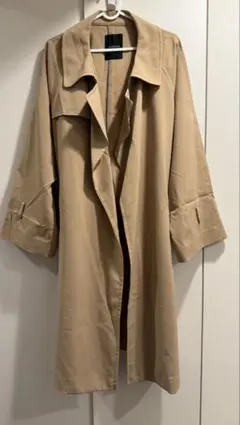 JEANASIS ベージュ ロングコート　フリーサイズ