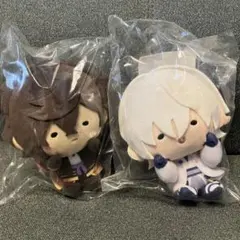 刀剣乱舞 んまほっぺぬいぐるみ 鶴丸国永 大倶利伽羅2体セット - メルカリ