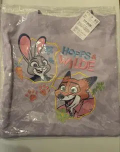 ズートピア2 刺繍トートバッグ ニック ジュディ　アイスキャンディーチャーム付き