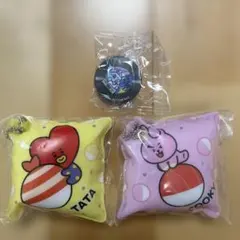 BT21くら寿司TATA COOKY クッション型キーホルダー　KOYAアクステ