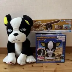 ジョジョ プライズ　イギーぬいぐるみ・ルームライト　レクイエムの矢　セットのサムネイル