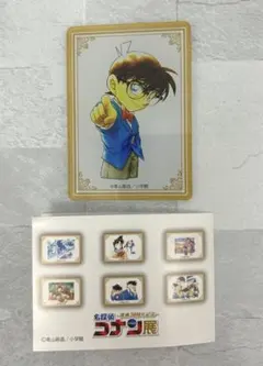名探偵コナン 連載30周年記念 コナン展 アクリルマグネット 江戸川コナン