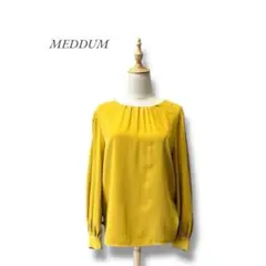 【MEDDUM】メデューム ブラウス (38) マスタード ゆったり シンプルのサムネイル