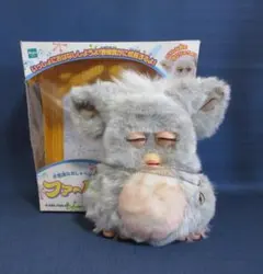 未使用 トミー Furby 初代 ファービー シャンパン ラメ ホワイト 白