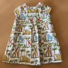 ジムトンプソン　動物柄ワンピース ２Y 90cm