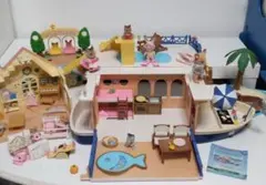 シルバニアファミリー　大きな海のクルーズボート　幼稚園など