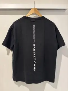 WANTKEY CAMP Tシャツ ブラック M