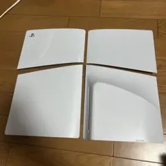 PlayStation 5 純正カバー 白 PS5 Slim ディスクドライブ用