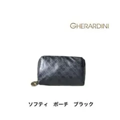 ネ*マ様 ゲラルディーニ　ソフティ　ポーチ　ブラックのサムネイル