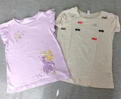 Zara Kids & Uniqlo Tシャツ2枚セット