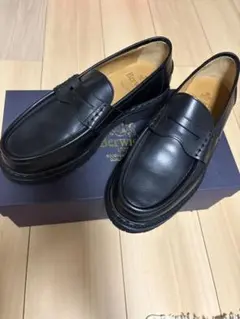 美品 Berwick 1707 ペニーローファー ブラウン UK7.5 箱付 - メルカリ