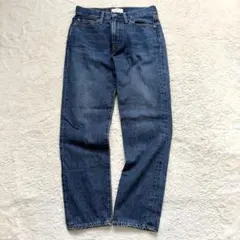 美品 ビューティーアンドユース BYスリムストレートデニムパンツ2 コバルト Mのサムネイル