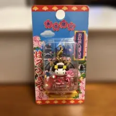 東京限定 お江戸八百八町　キティちゃんファスナーキーホルダー