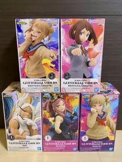 僕のヒーローアカデミア　GLITTER&GLAMOURS フィギュア5種セット