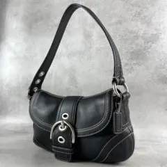 美品 COACH オールドコーチ ワンショルダーバッグ ハンドバッグ ソーホー 楽天市場】【バッグ】COACH コーチ ソーホー レザー バックル