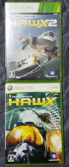 H.A.W.X & H.A.W.X 2 セット Xbox 360