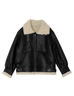 《完売商品》ムートンボアブルゾン
