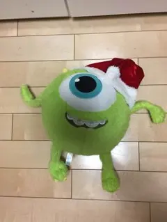 ぬいぐるみ モンスターズインク「マイク・ワゾウスキ」クリスマスVer