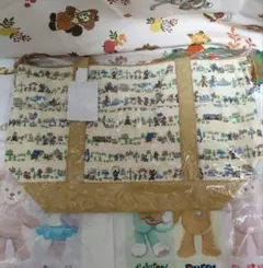 新品 ディズニー ミッキーと仲間たち マザーズバック トートバッグ ベージュ