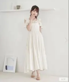 LILLIAN CARATシアージャガードマーメイドワンピース - メルカリ