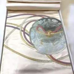 ✨美品✨佐賀錦　袋帯　金糸　リメイクにも