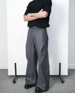 OKINE 変形ワイドパンツ　10/23 発送　サイズL