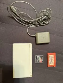 ニンテンドーDS Lite 本体とゲームソフト２本 ファイアーレッド パール