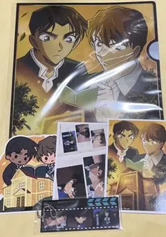 名探偵コナン セガラッキーくじ メモリアルカット FILE.3 ステッカー 服部