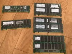 PC133 ECC Registered SDRAM メモリ 複数枚セットのサムネイル
