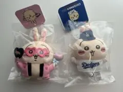 ちいかわ　オタ活 うさぎマスコット　MLB うさぎ(ドジャース) セット