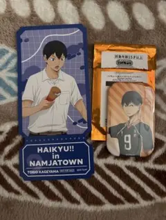 ハイキュー　ナンジャタウンコラボ　影山飛雄缶バッジ